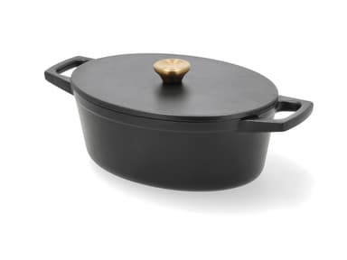 HOLM Gjutjärnsgryta Svart