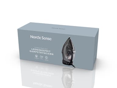 Nordic Sense Cordless steam iron 2400 watt Black/Grey
