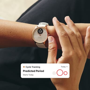 Withings ScanWatch Light hybrid smartklocka 37 mm (roséguld)