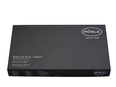 Rösle Elegance Cutlery set 30 parts Polished steel