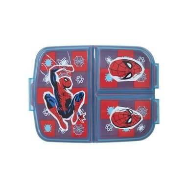 Spiderman lunchlåda med 3 fack