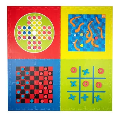 Spelmatta - 4 olika spel