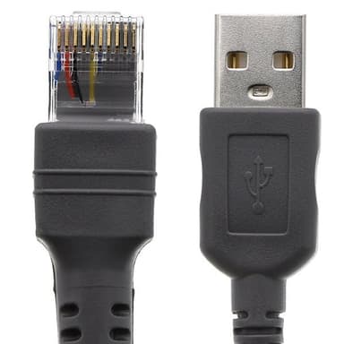 USB-Kabel USB till RJ45 till Honeywell / Zebra  / Symbol 5m