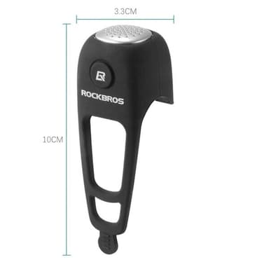 Rockbros Elektronisk ringklocka till cykel - Svart