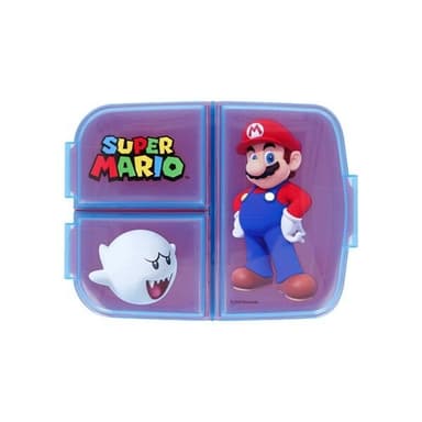 Super Mario lunchlåda med 3 fack