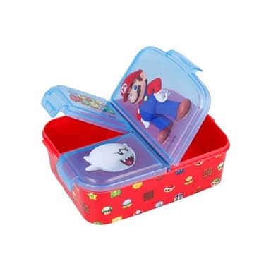 Super Mario lunchlåda med 3 fack