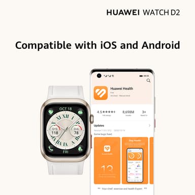 Huawei Watch D2 smartwatch (vit)