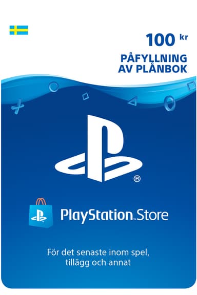 PlayStation Store PSN presentkort 100 SEK - Elgiganten