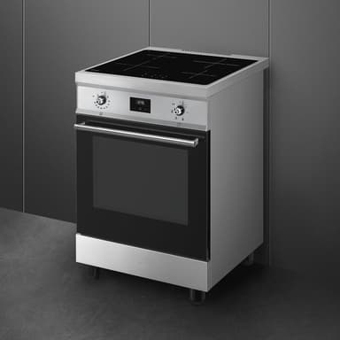 Smeg Induktionsspis Classic 60cm C6IMXT2 (rostfri)