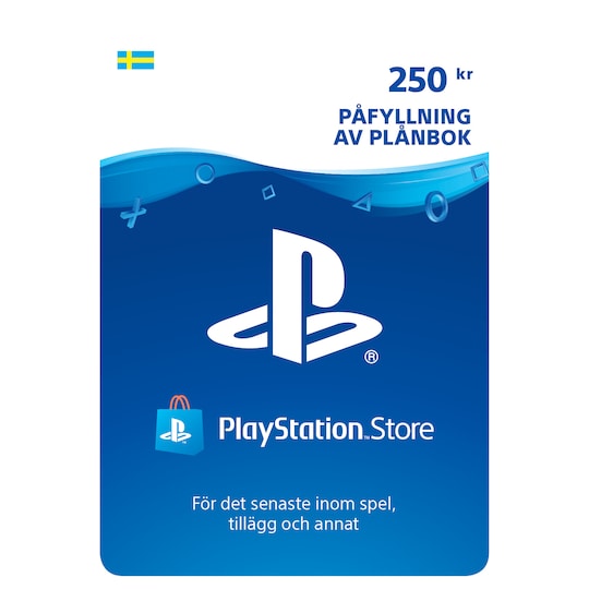 PlayStation Store PSN presentkort 250 SEK
