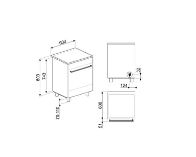 Smeg Induktionsspis Classic 60cm C6IMXT2 (rostfri)