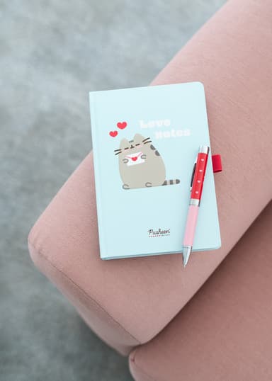 Grupo Erik Pusheen anteckningsbok och penna