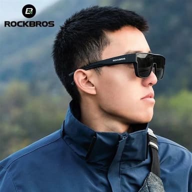 Rockbros Polariserande Sportiga Suncovers - Grå