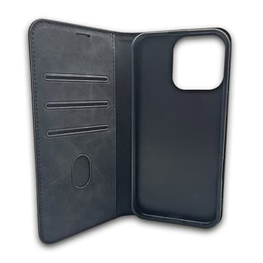 Konstläderfodral till Samsung Galaxy A35 5G - Svart