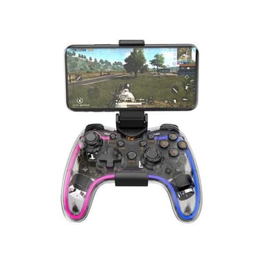 Trådlös handkontroll med Bluetooth 5.0 och RGB-belysning