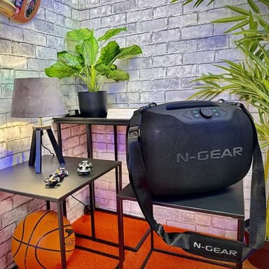N-GEAR NRG600 Bluetooth-högtalare med 600 watt och 2 mikrofoner