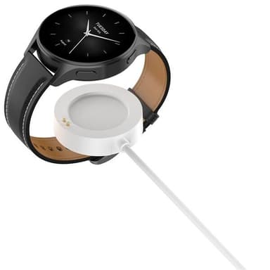Laddare till Xiaomi Watch 2 Pro - USB 1m - Vit