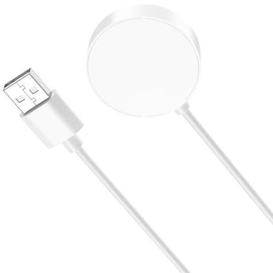 Laddare till Xiaomi Watch 2 Pro - USB 1m - Vit