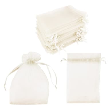 Organzapåsar 100-pack Creme