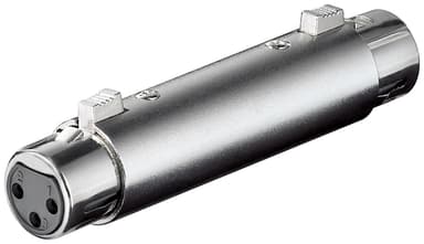 XLR-adapter/koppling, uttag till uttag
