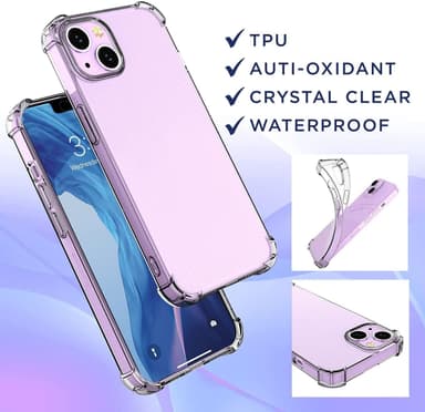 iPhone 13 mobilskal TPU Transparent