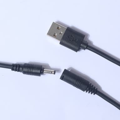 2-i-1 elektrisk värmedyna för kläder Svart