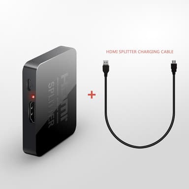 2-port HDMI Splitter 1x2 - 3D och 4K