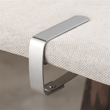 Dukklämmor / dukhållare 4-pack Silver