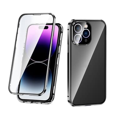 Dubbelsidigt spänne HD-telefonfodral magnetisk värmeavledning för iPho