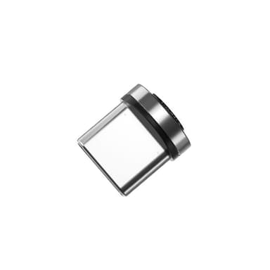 Magnetisk USB-C-laddningskabel 3A Snabbladdning 2 m Svart