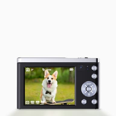 5K digitalkamera med 5X optisk zoom och anti-shake-stabilisering