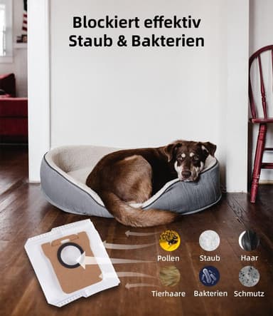 Ersättningsdammpåseskit för Xiaomi/Dreame Robot Vacuum