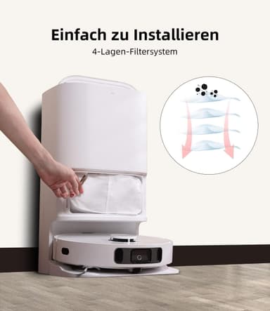 Ersättningsdammpåseskit för Xiaomi/Dreame Robot Vacuum