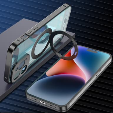 Skärmskydd magnetiskt skyddande telefonfodral med stativ  iPhone 13 Pr