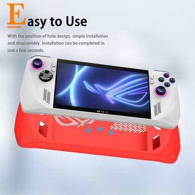 ASUS Rogally silikonskyddsfodral Röd