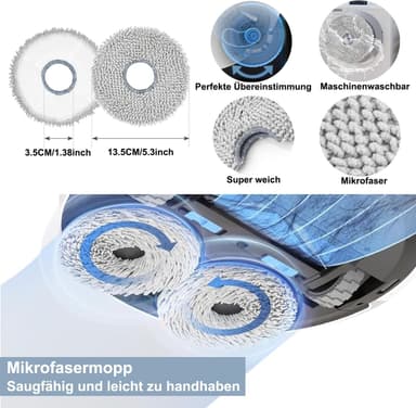 Reservdelar för Ecovacs Deebot T30 Omni, T30 Pro Omni, T30 Max