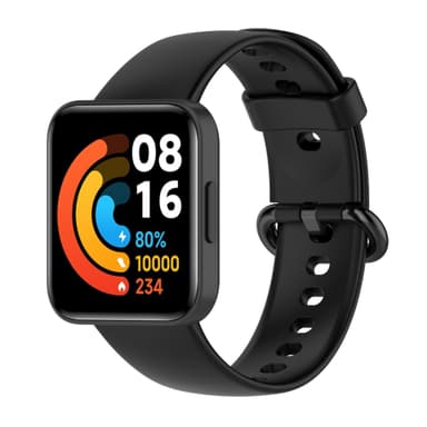Klockarmband för Redmi 2/Xiaomi Mi Watch 2 Lite Svart