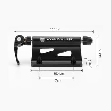 Cykelparkering Cykelställ för framgaffel
