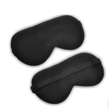 Sovmask 100% silke 2-pack