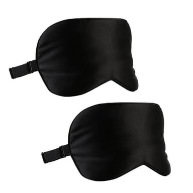 Sovmask 100% silke 2-pack