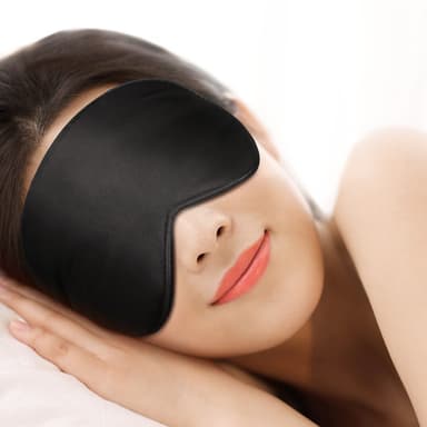Sovmask 100% silke 2-pack