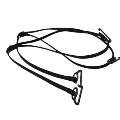 Justerbar elastisk BH-rem BH-axelremsbyte Svart
