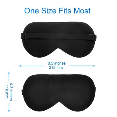 Sovmask 100% silke 2-pack