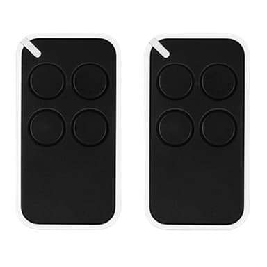 Fjärrkontroll kodklonare för garageport 433 MHz 2-pack