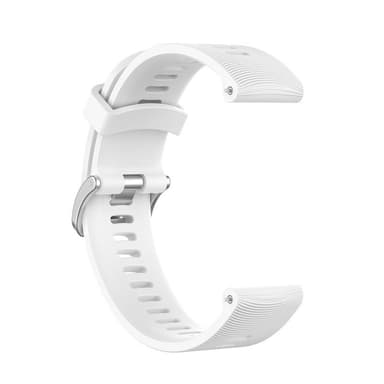 Klockarmband för Garmin Forerunner 245 Silikon Vit 20 mm