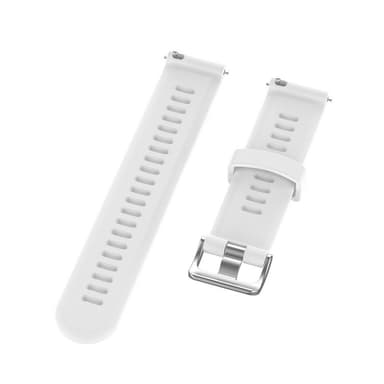 Klockarmband för Garmin Forerunner 245 Silikon Vit 20 mm