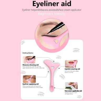 Eyeliner mall stencil Rosa
