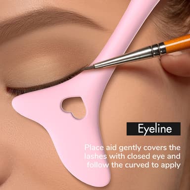 Eyeliner mall stencil Rosa