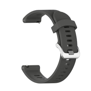Klockarmband för Garmin Forerunner 245 Silikon Grå 20 mm