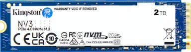 Kingston NV3 M.2 NVMe Gen 4 intern SSD (2TB)
